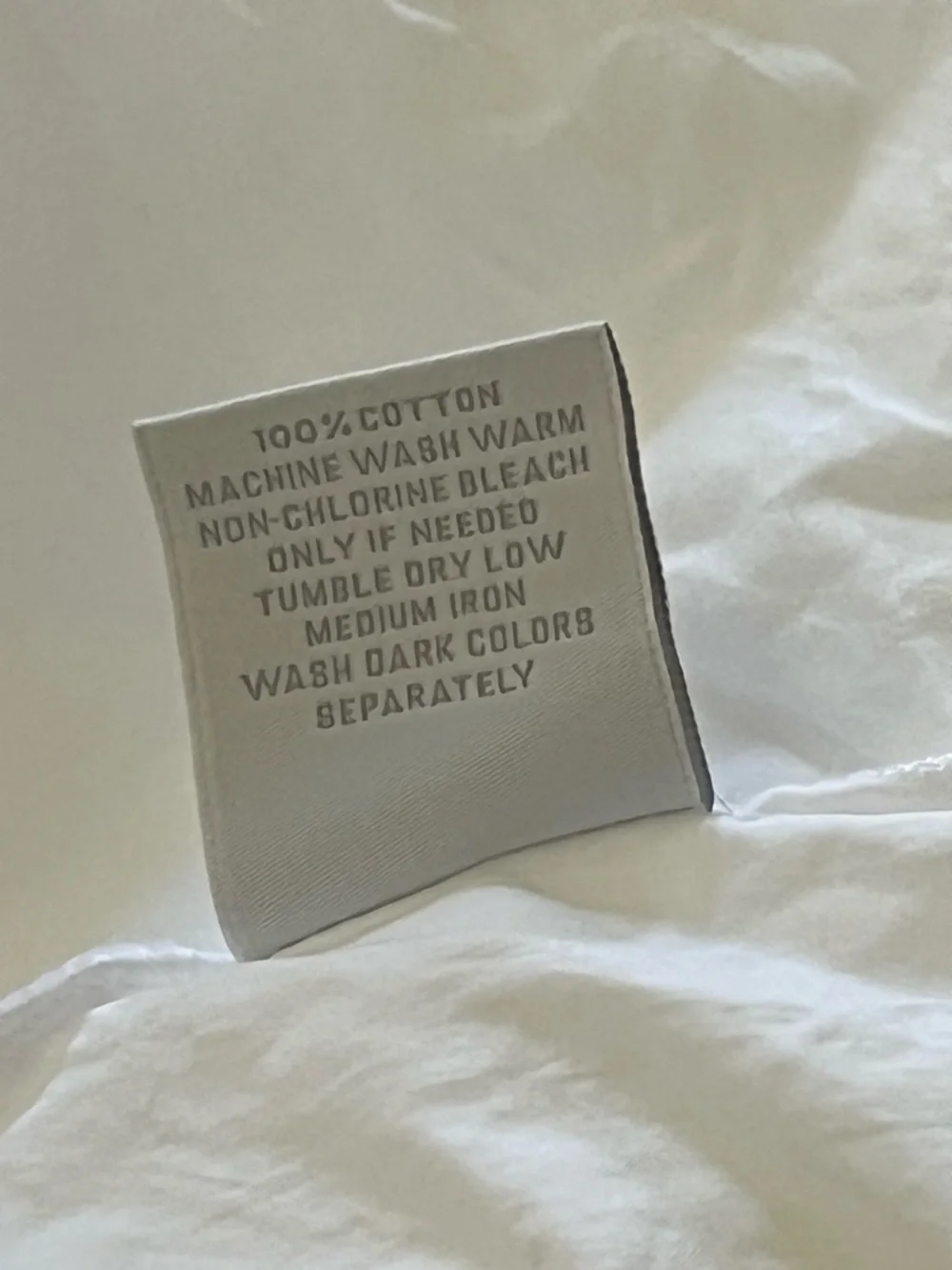Arhaus White King size Fitted sheet only - Made in Italy